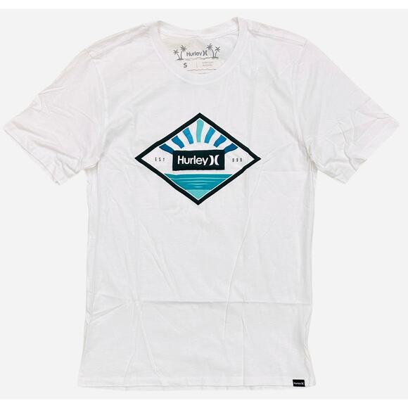 Hurley Men's T-Shirt Everyday Washed Horizontal Short Sleeve Graphic Tee - Picture 1 of 1